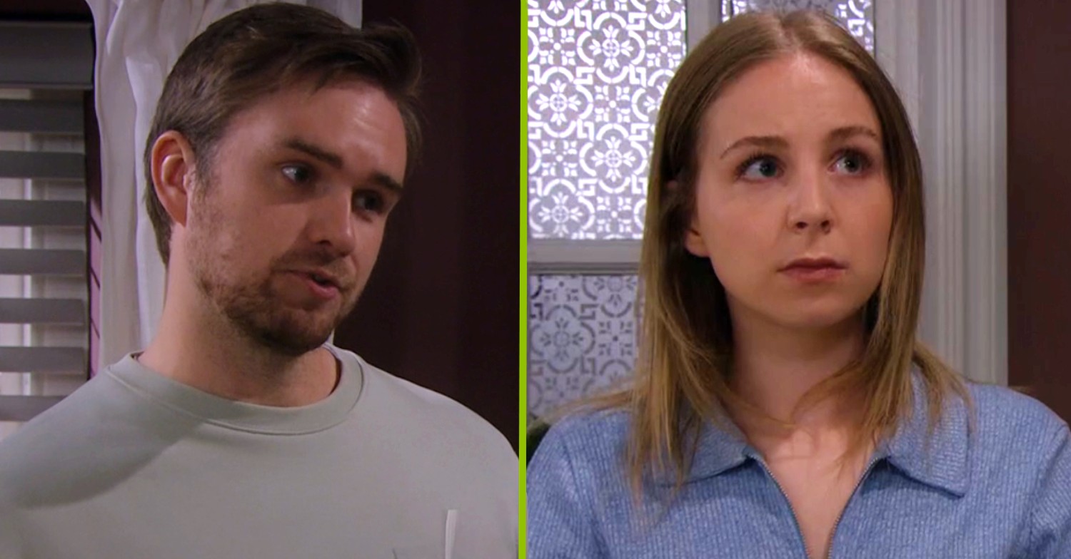 Tom and Belle split pic (Credit: ITV/Comp Emmerdale Insider)