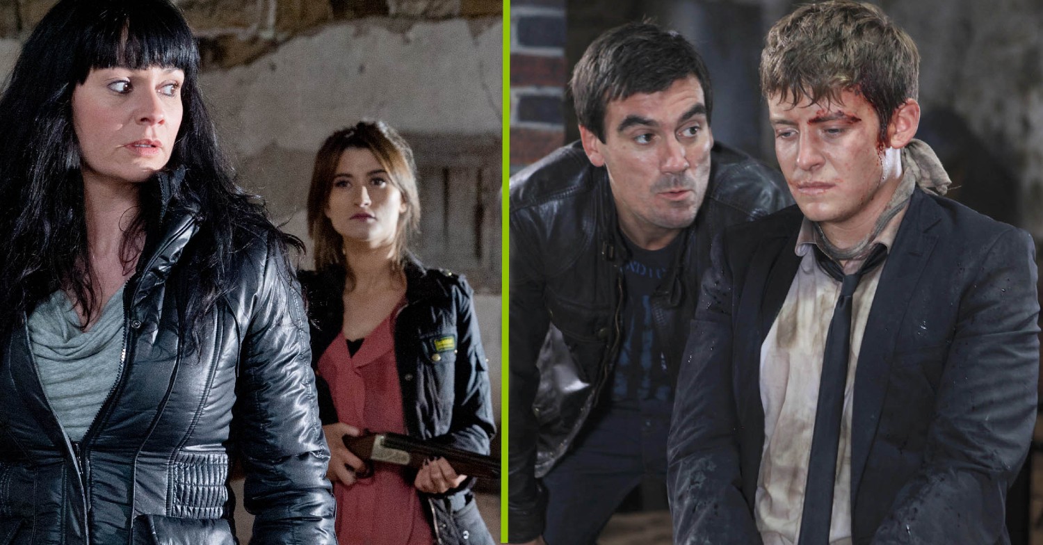 As Moira and Ruby are trapped in the flames – a warning to Emmerdale residents to steer clear of barns!