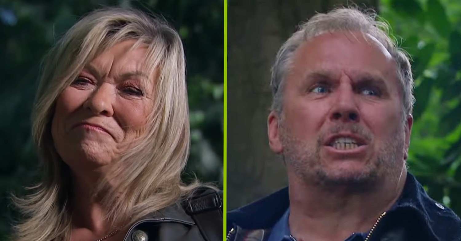 Kim Tate and Will Taylor Split shot (Credit: ITV/Comp Emmerdale Insider)