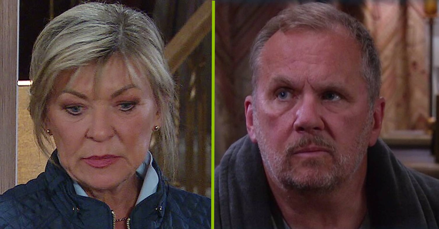 Kim and Will split pic (Credit: ITV/compEmmerdaleInsider)