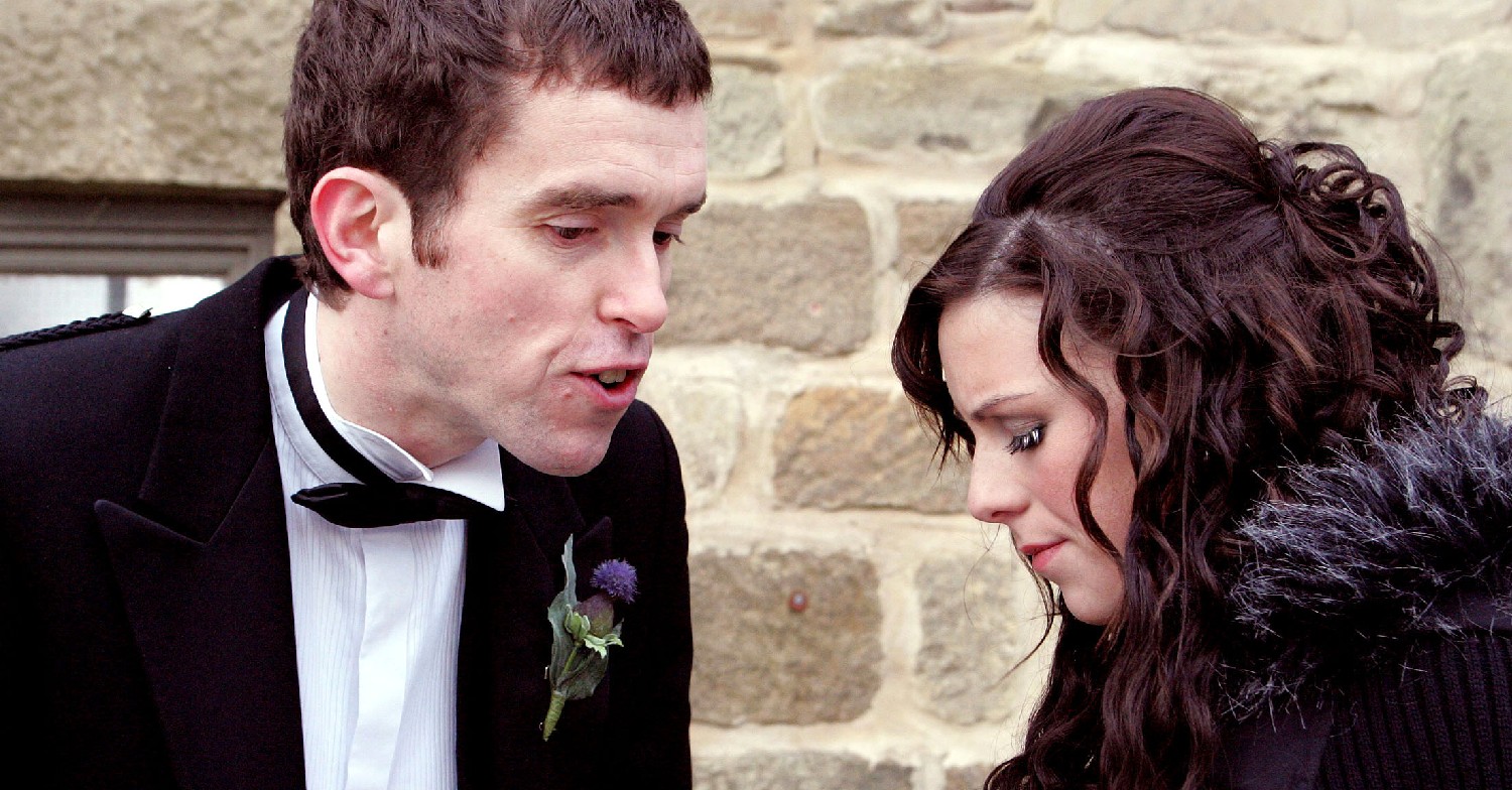 Classic Emmerdale spoilers: It’s the double wedding day but Bob’s still missing and Donna’s having doubts