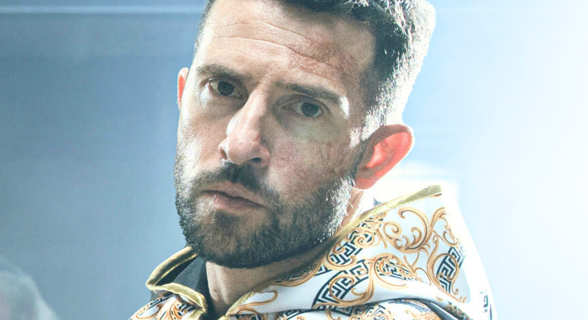 Emmerdale's Ross in a promo photo