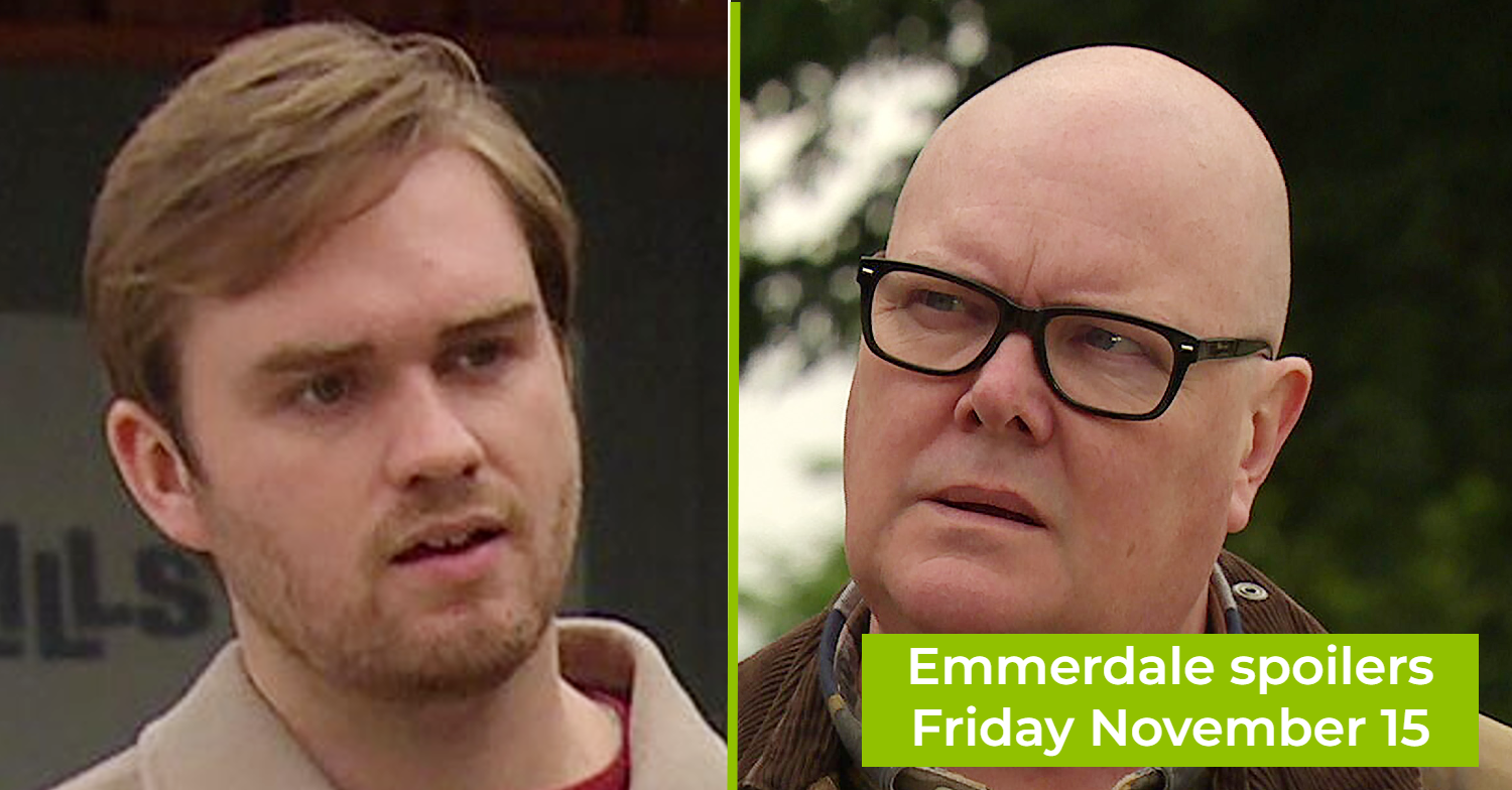 Emmerdale spoilers tonight: Tom blackmails Paddy to demand his job back
