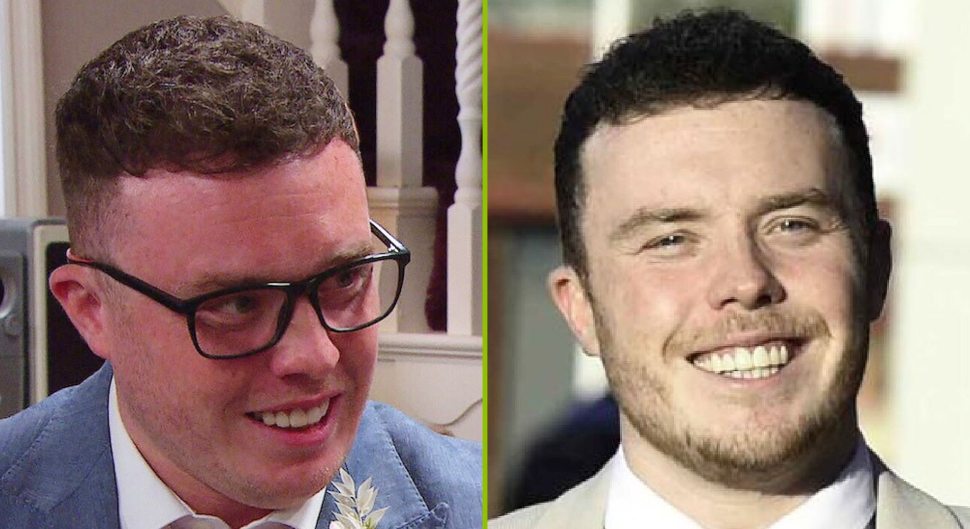 Bradley Jake Johnson shares the most adorable picture of his baby son visiting the Emmerdale set