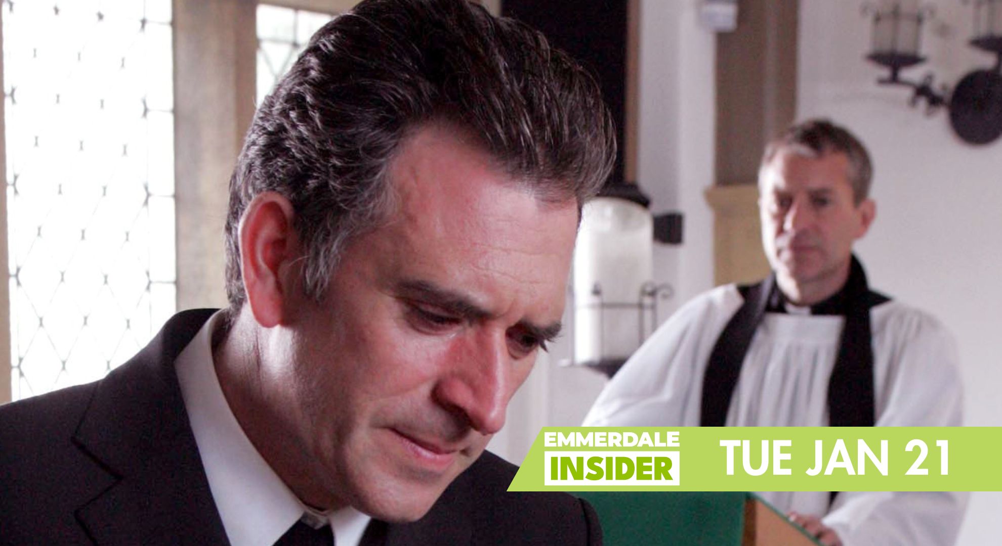 Classic Emmerdale spoilers: Bob struggles at Dawn’s funeral, Viv’s pregnant, and Jasmine’s under the weather