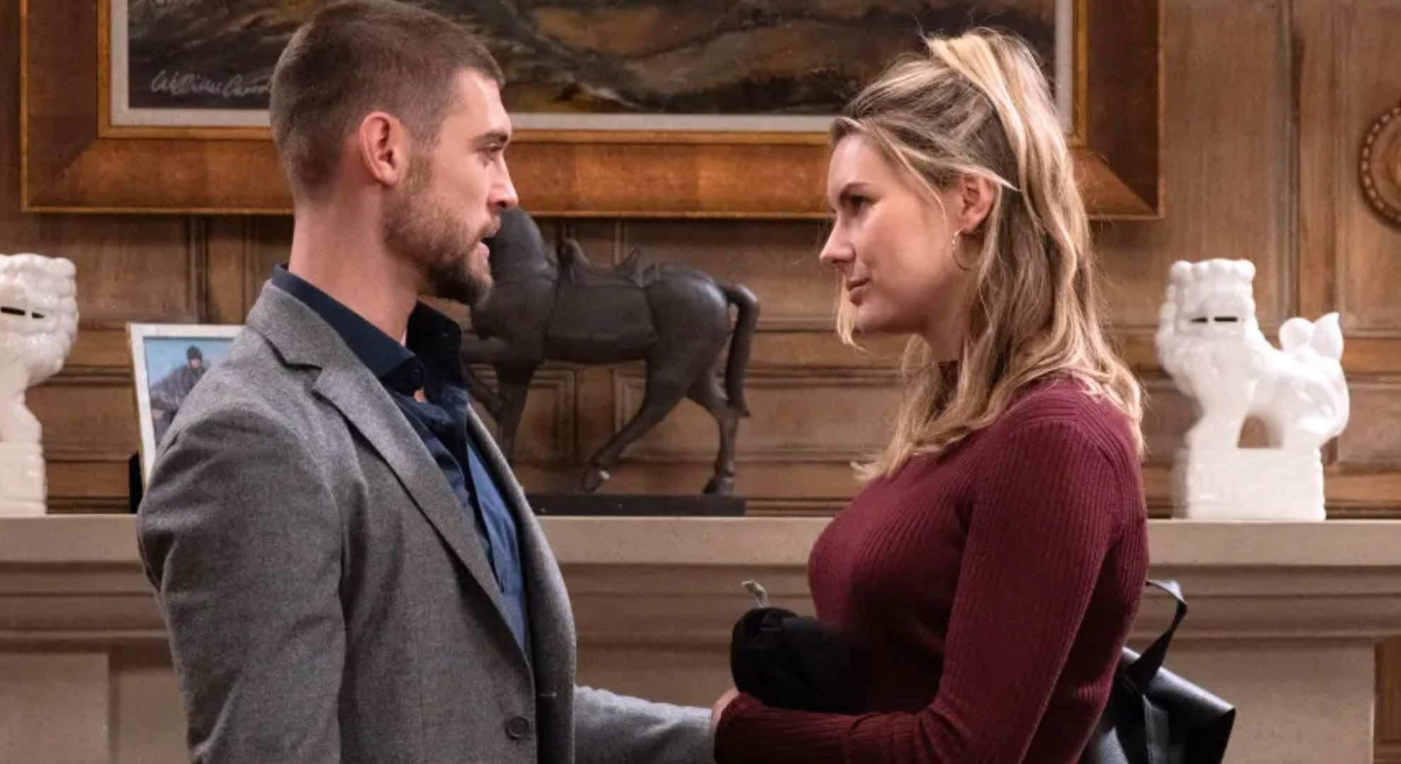 Emmerdale spoilers: Joe continues to woo Dawn as he lies to Kim about his painkiller addiction