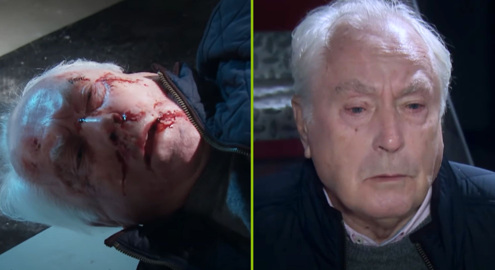 Composite image of Anthony and Emmerdale - dead and not dead (Credit: ITV/Composite: EI)