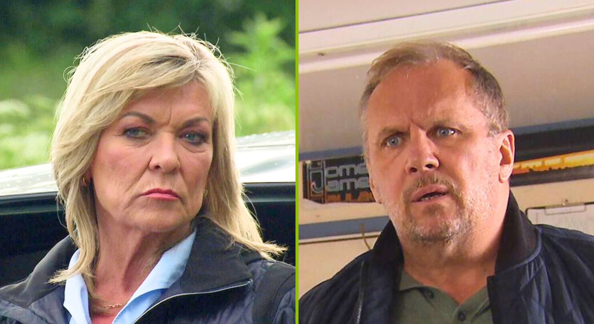 Every single Kim Tate lover over the years as she mourns both Graham and Will in graveyard scenes