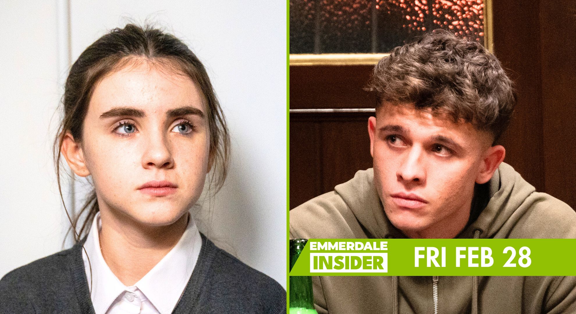 2 Emmerdale spoilers for tonight: April goes back to school and Jacob is overcome with grief