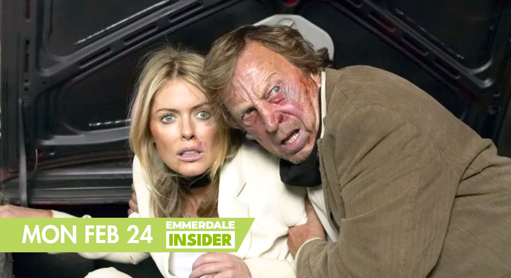 Classic Emmerdale spoilers: Cain double-crosses Sadie as kidnap scheme comes to an explosive end