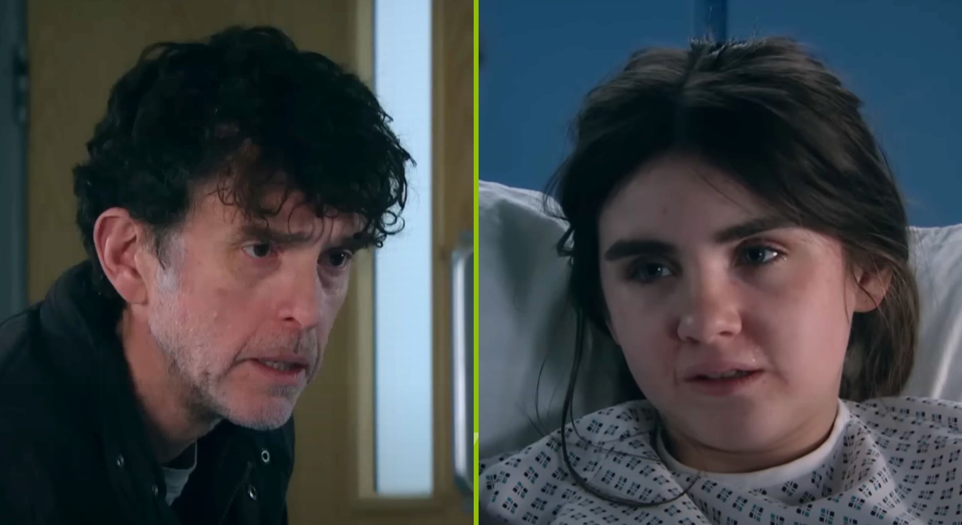 Emmerdale fans praise Amelia Flanagan and Mark Charnock performances as Marlon and April reunite