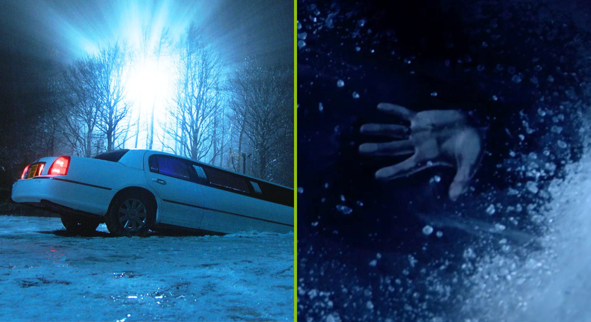Emmerdale spoilers: The survivors struggle to get out of the limo on the ice as those inside have life-threatening injuries