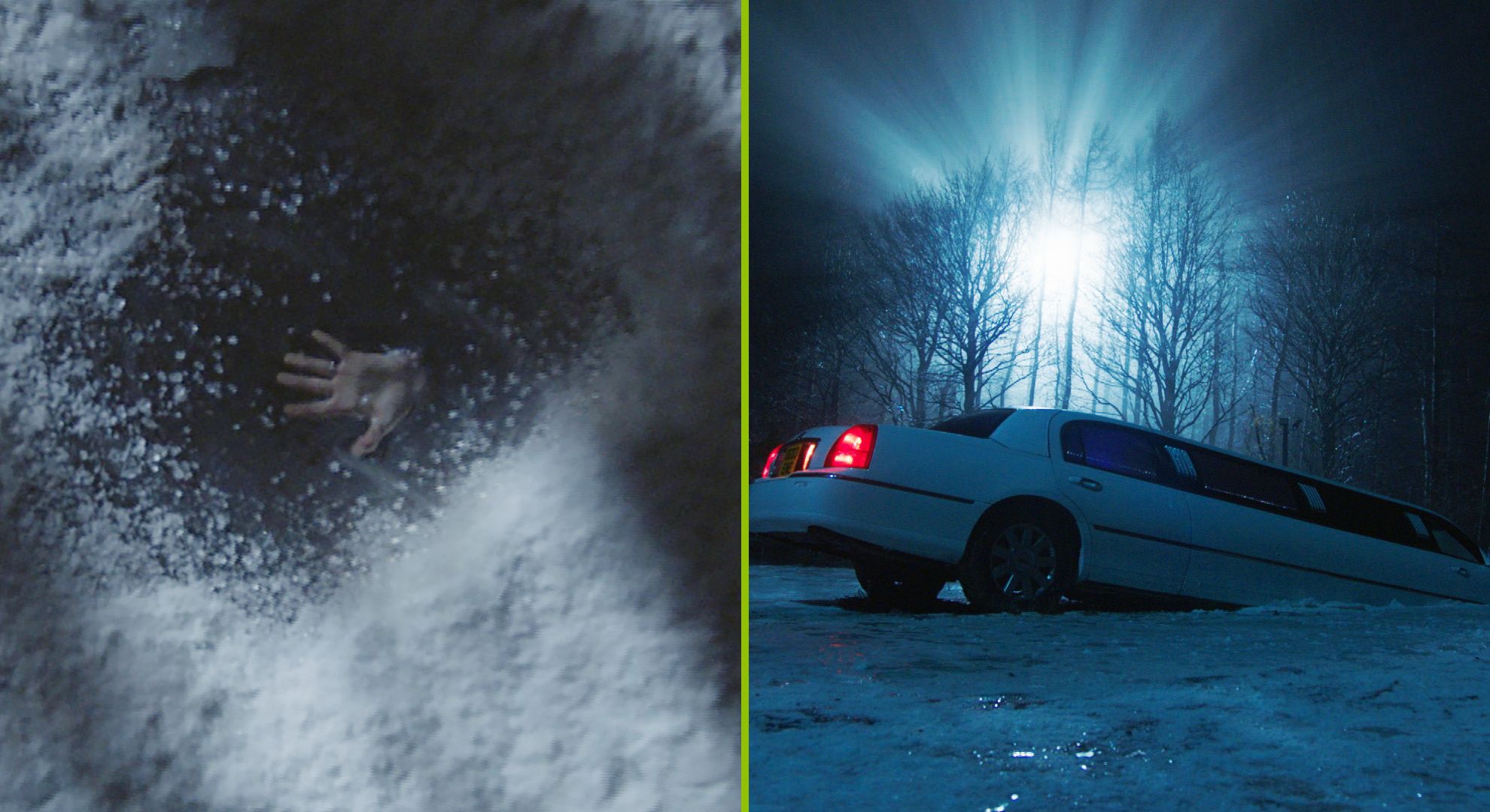 Emmerdale spoilers: Flashforward reveals a frozen lake and a hand desperately pounding on the ice to get out