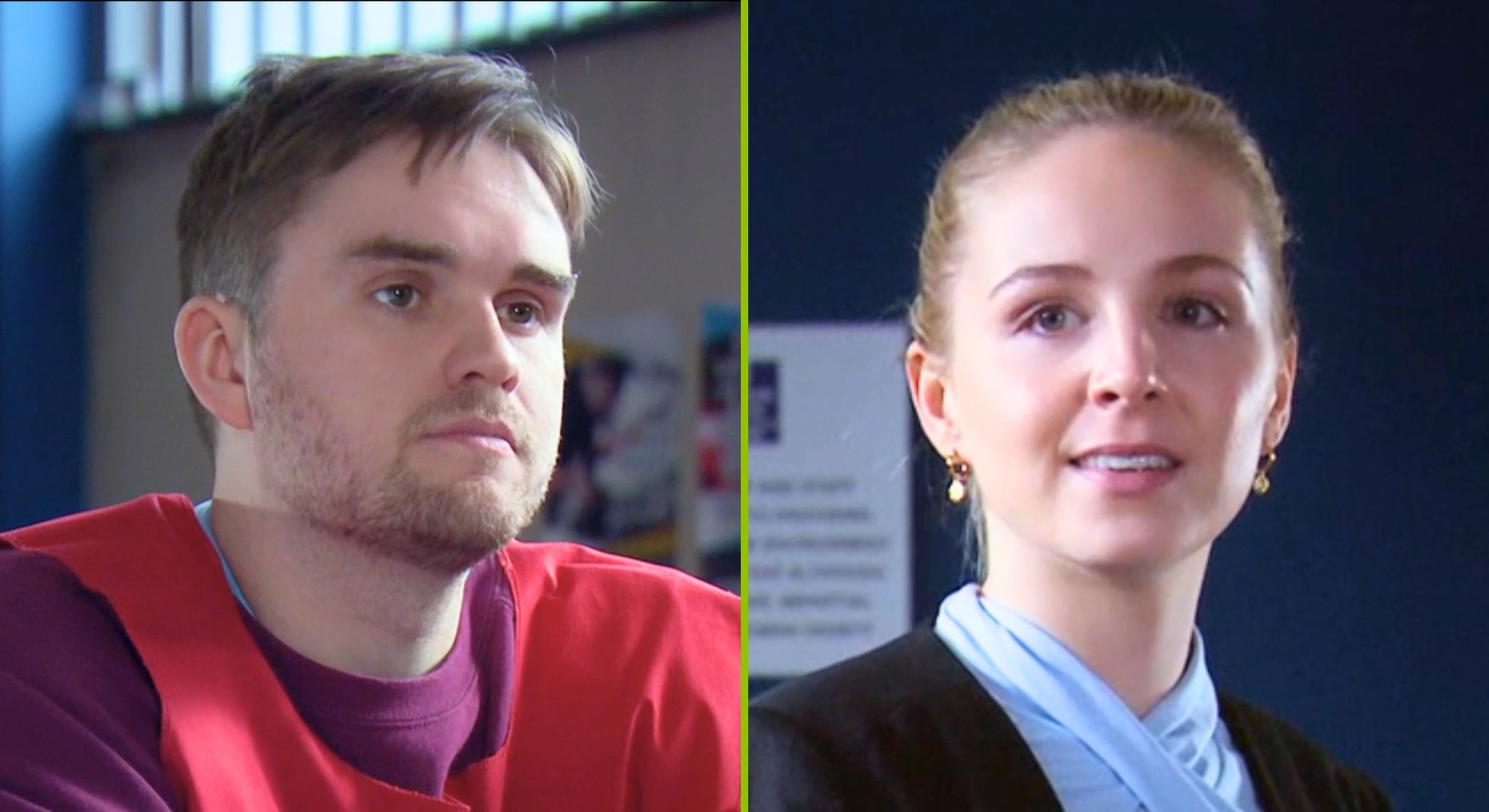 Fans baffled in Emmerdale as Belle fails to mention key detail when visiting abusive husband Tom